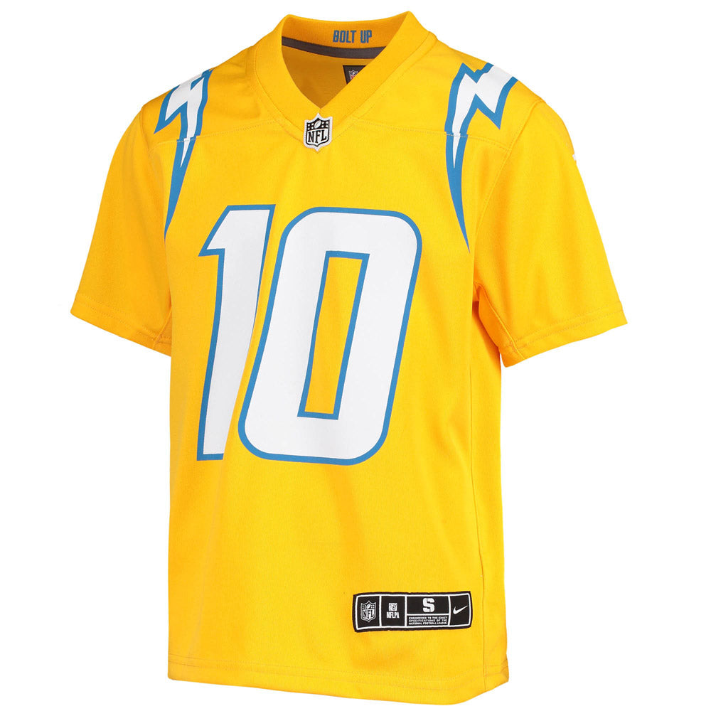 Nike Youth Los Angeles Chargers Justin Herbert #10 Blue Game Jersey