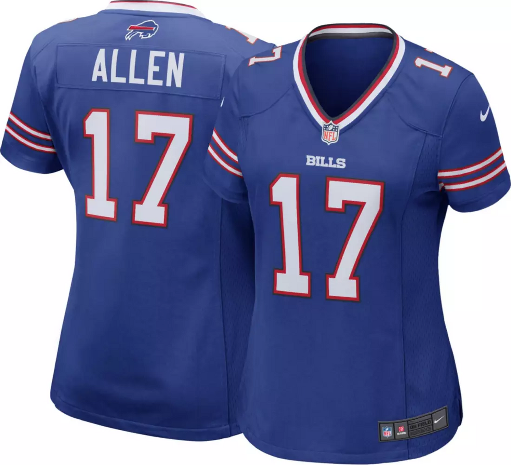 Josh Allen Vapor Jersey Red Color Rush Large Buffalo Bills Stitched On  Field NWT