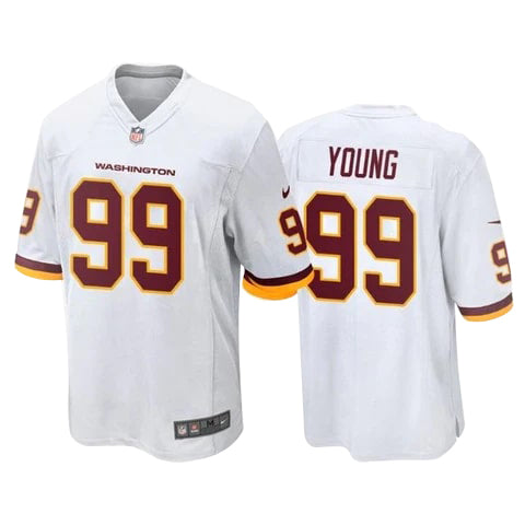 Nike Chase Young White Washington Commanders Vapor Elite Jersey