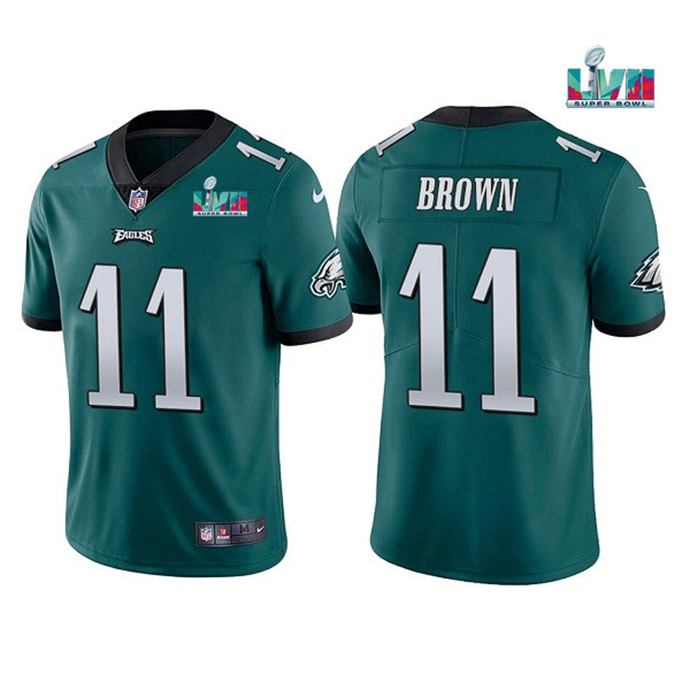 A.J. Brown Philadelphia Eagles Nike Legend Jersey - Midnight Green