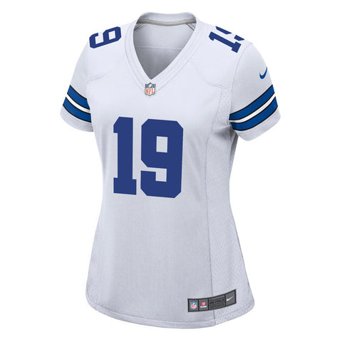 Amari Cooper Dallas Cowboys Autographed Game-Used #19 White Jersey vs. New  York Giants on October 10 2021 with Multiple Inscriptions