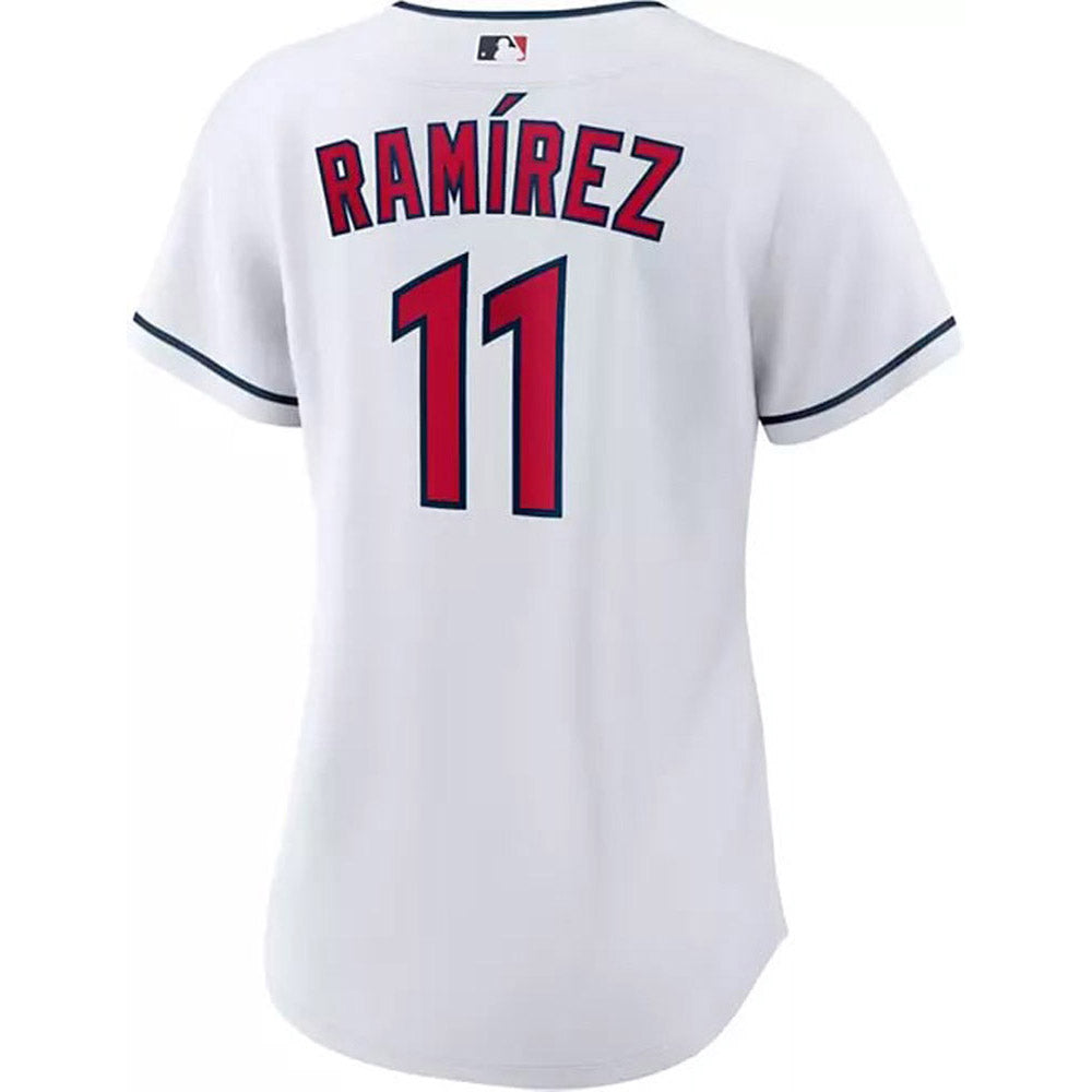 Women's Cleveland Guardians Jose Ramirez Cool Base Replica Home Jersey ...